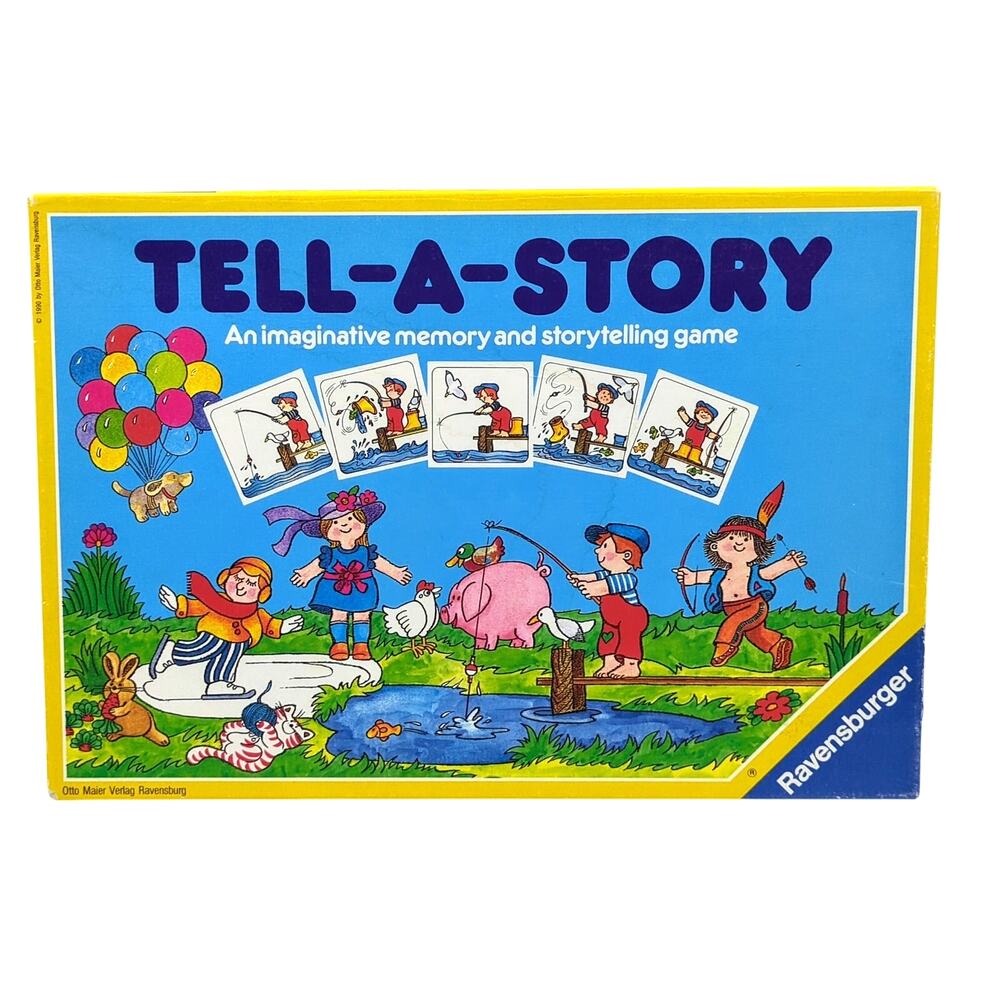 Ravensburger Tell-A-Story Board Game Memory Storytelling Preschool 4-8 1-5 Play
